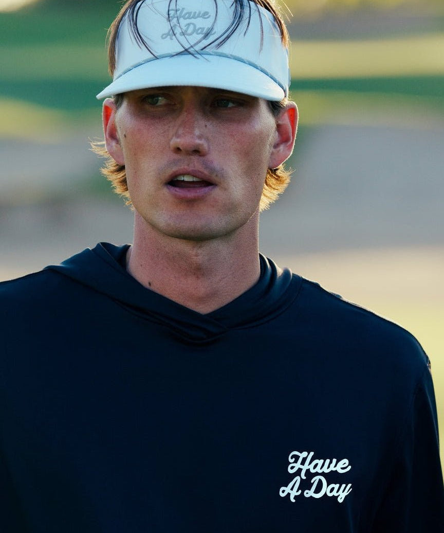 Range Hoodie Black - Breezy Golf
