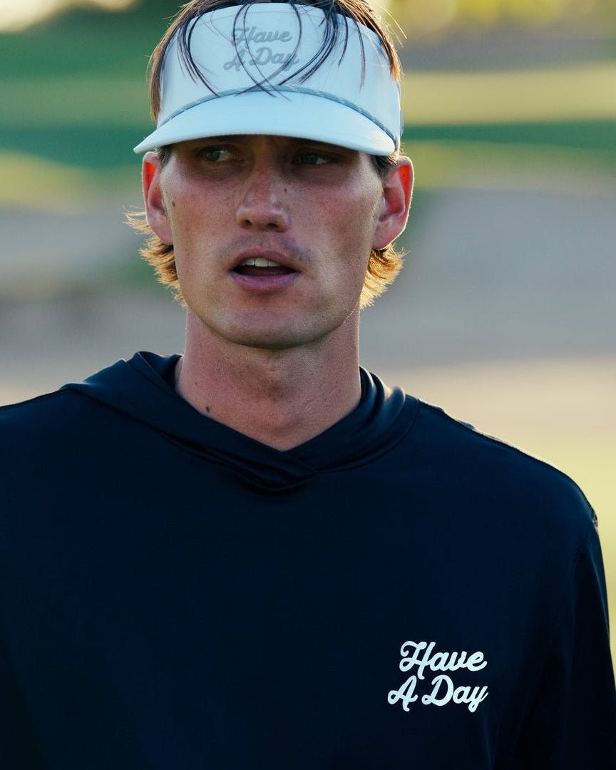 Range Hoodie Black - Breezy Golf
