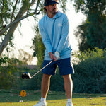 Range Hoodie Blue - Breezy Golf
