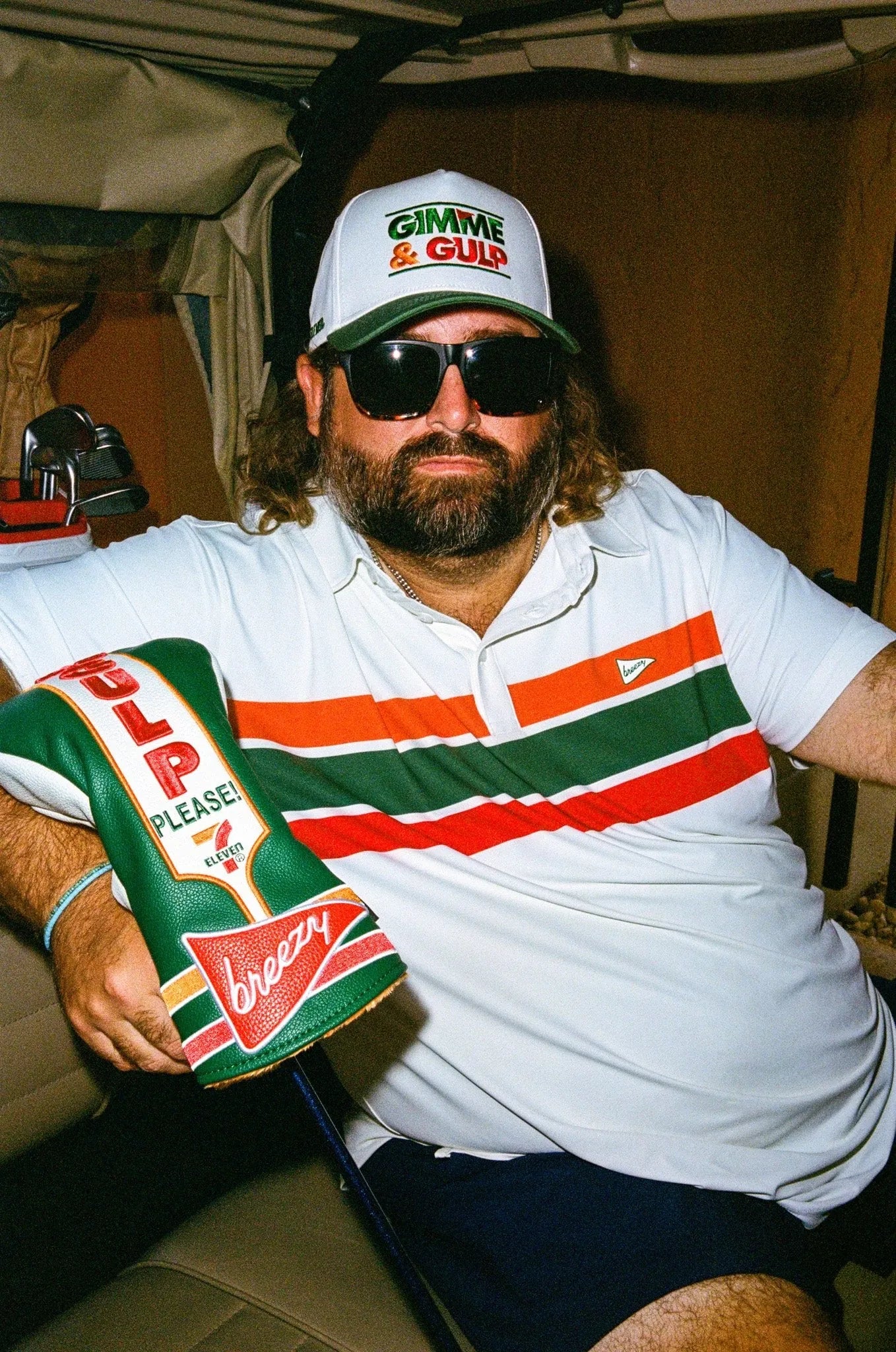 7 - Eleven x Breezy Big Gulp Headcover - Breezy Golf