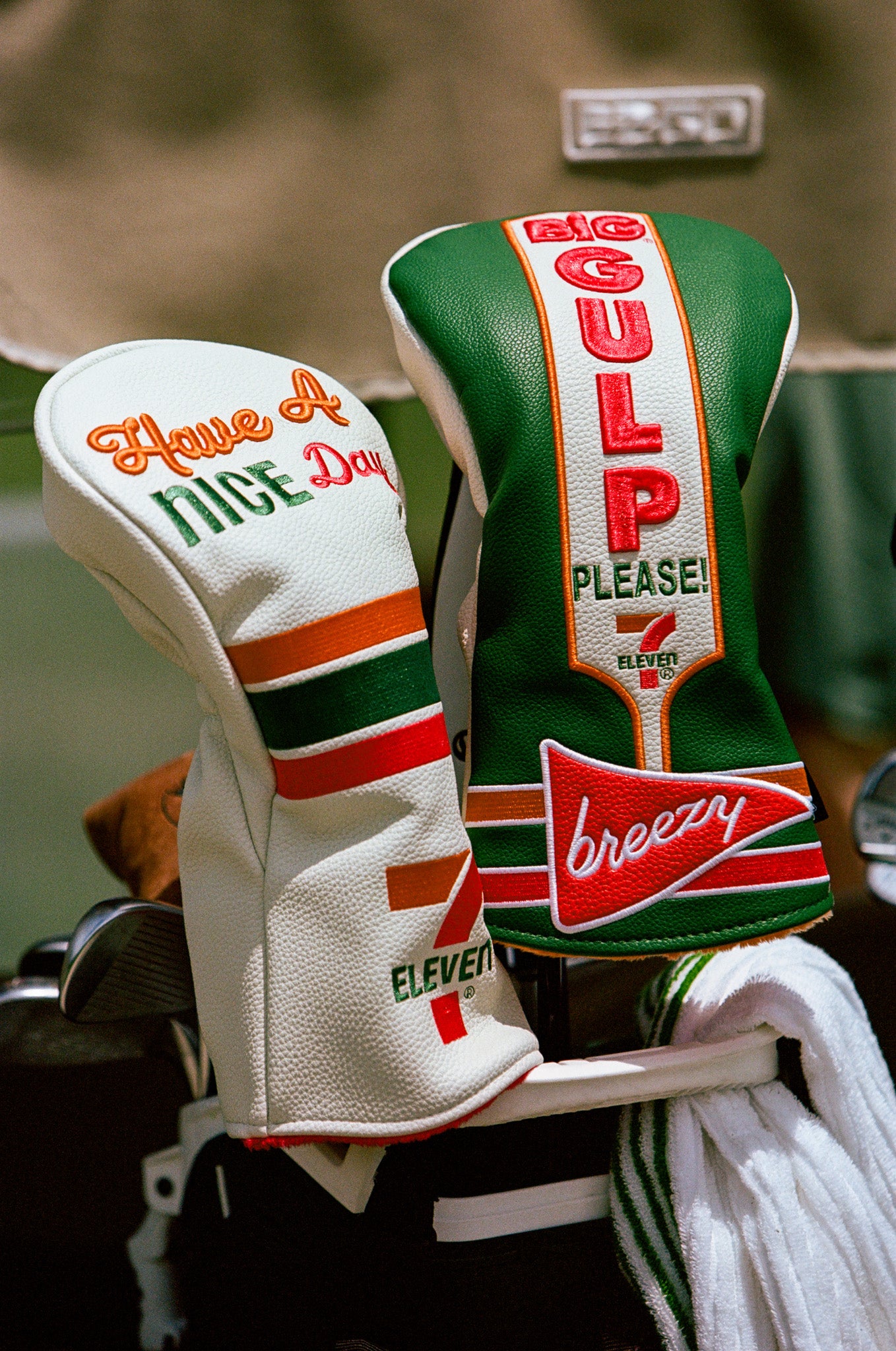 7-Eleven x Breezy Have A Nice Day Headcover | Breezy Golf | Performance Golf Apparel