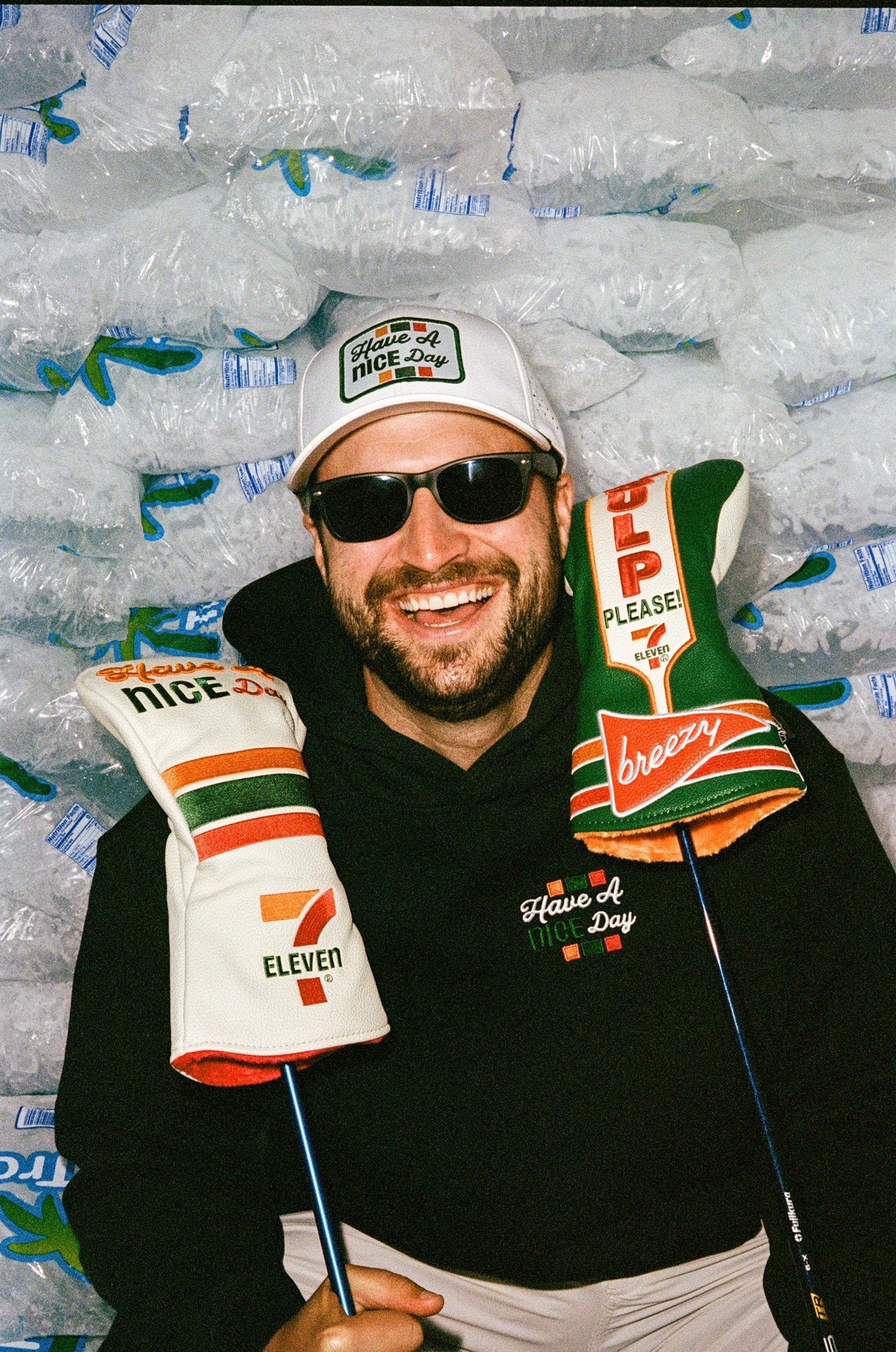 7-Eleven x Breezy Have A Nice Day Headcover | Breezy Golf | Performance Golf Apparel