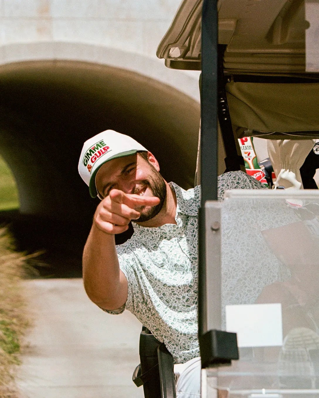 7 - Eleven x Breezy The Breakfast Bites Polo - Breezy Golf