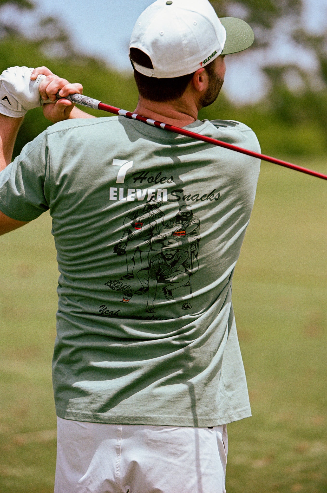 7-Eleven x Breezy 7 Holes Eleven Snack Tee | Breezy Golf | Performance Golf Apparel