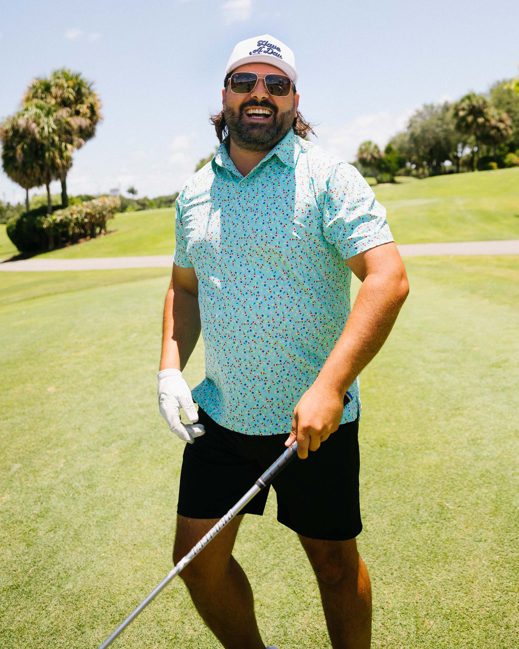 The Oyster Bar Polo | Breezy Golf | Performance Golf Apparel