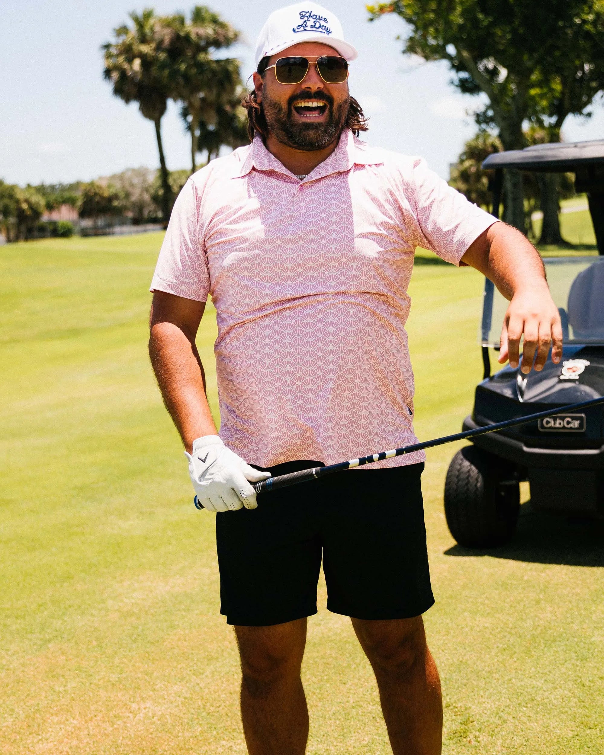 The Seamless Shells Polo - Breezy Golf