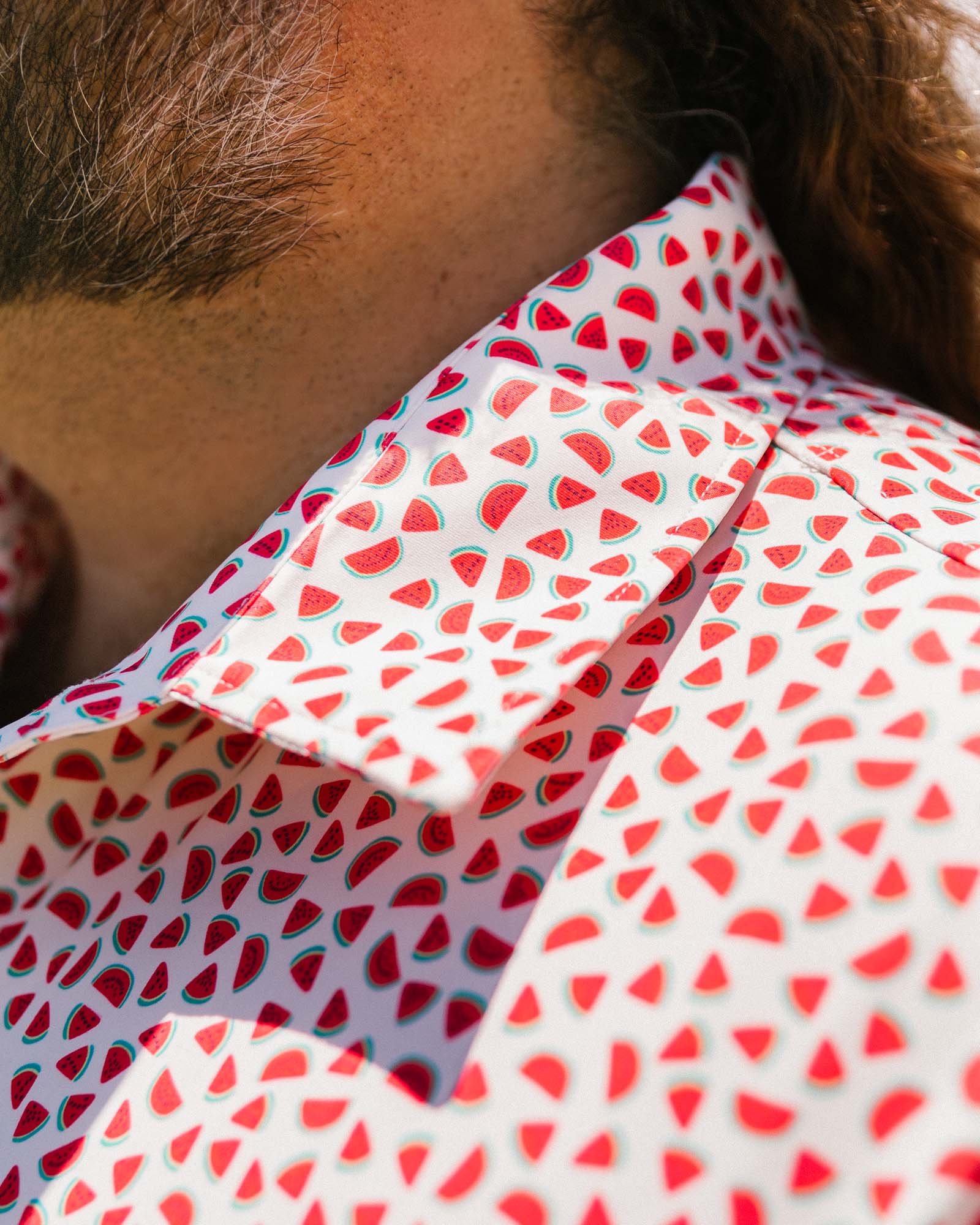 The Watermelon Season Polo | Breezy Golf | Performance Golf Apparel