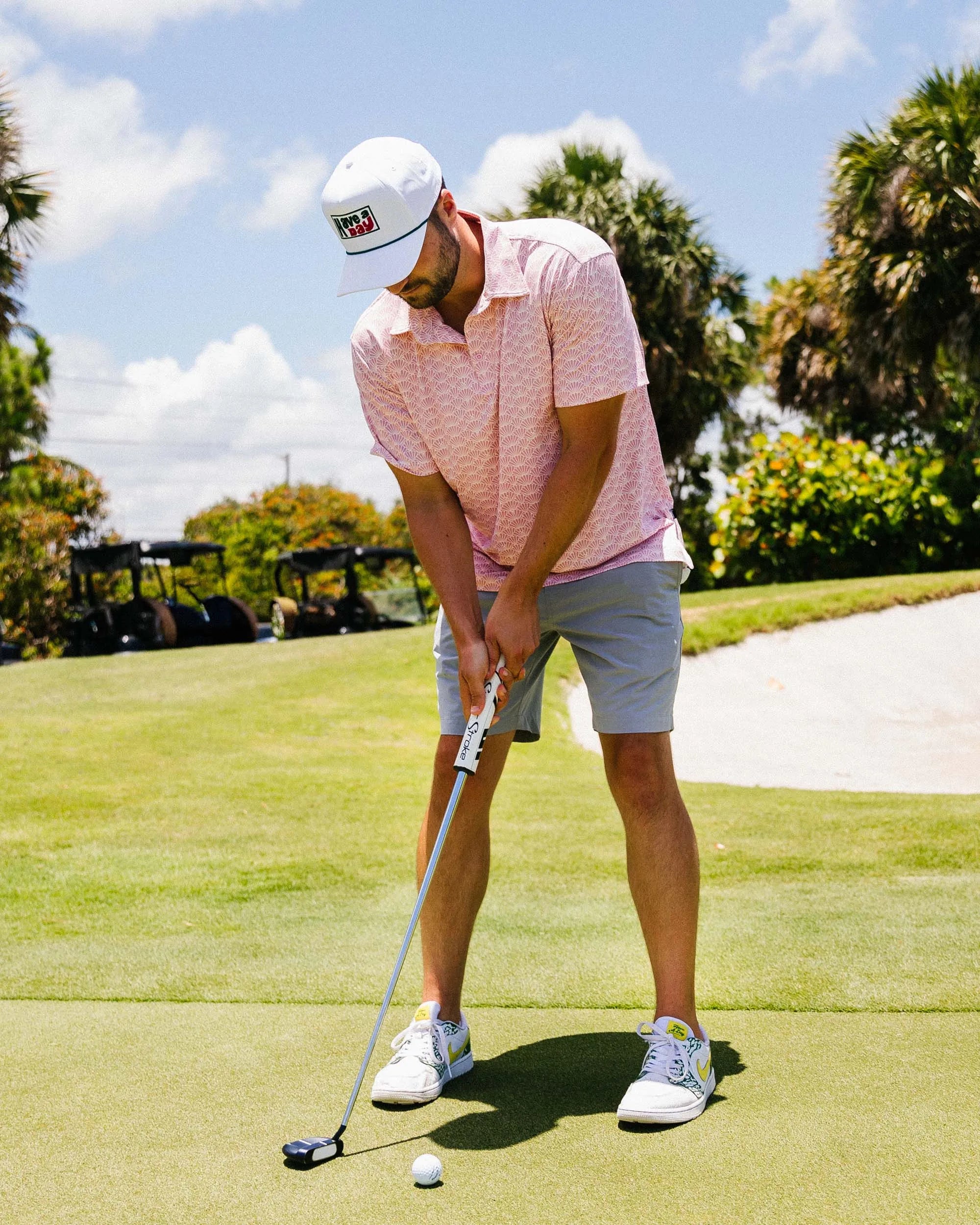 The Seamless Shells Polo - Breezy Golf