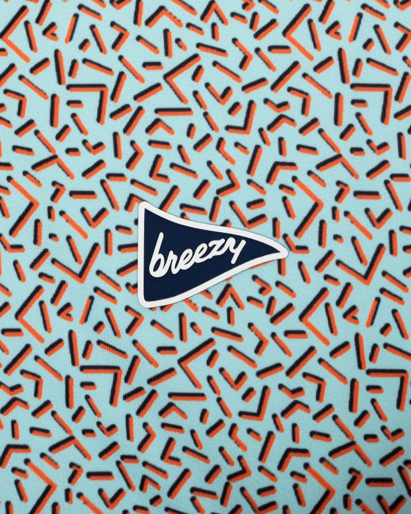 The 90s Stripes Mint Polo - Breezy Golf