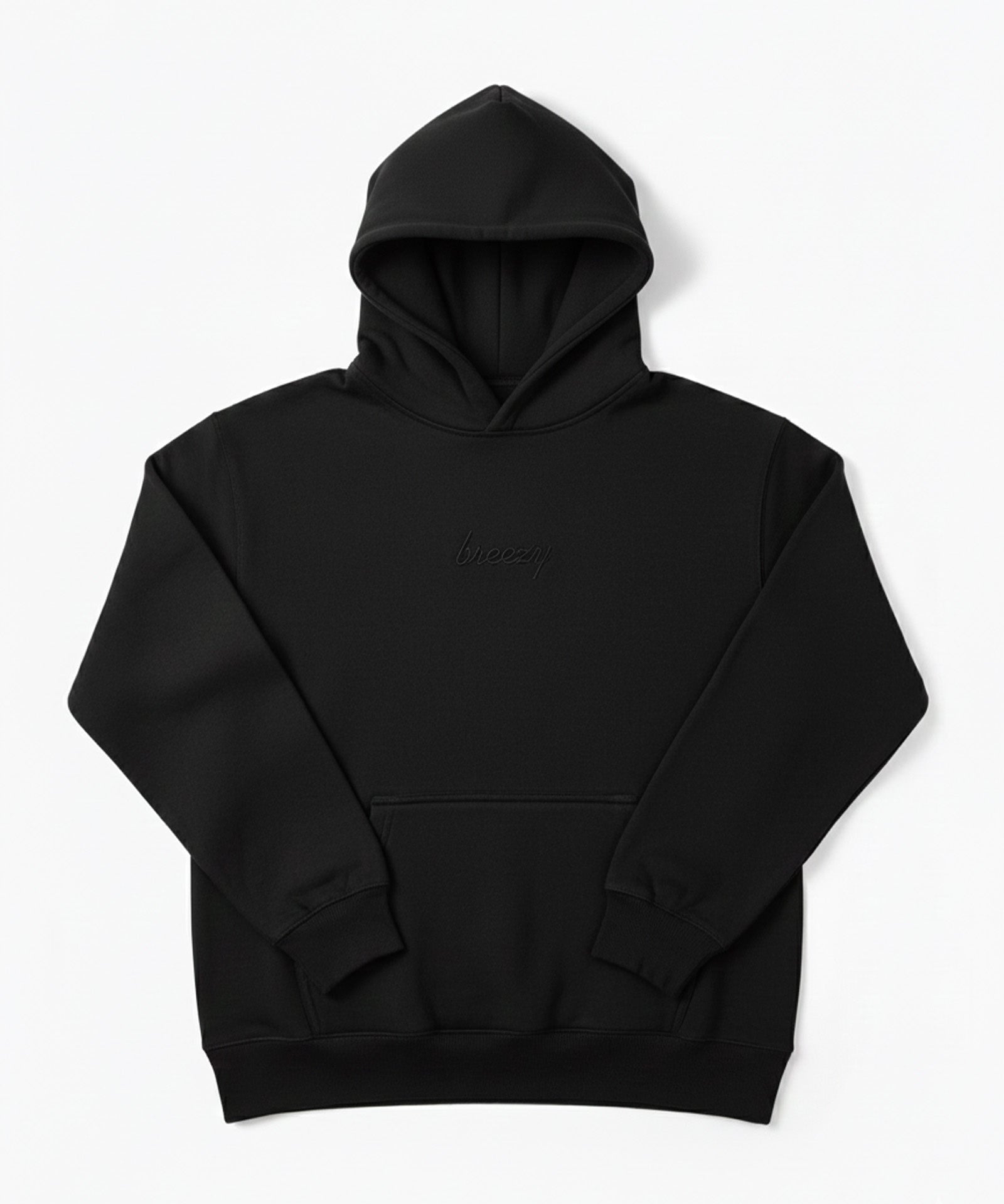 The Breezy Hoodie Sweatshirt Black - Breezy Golf