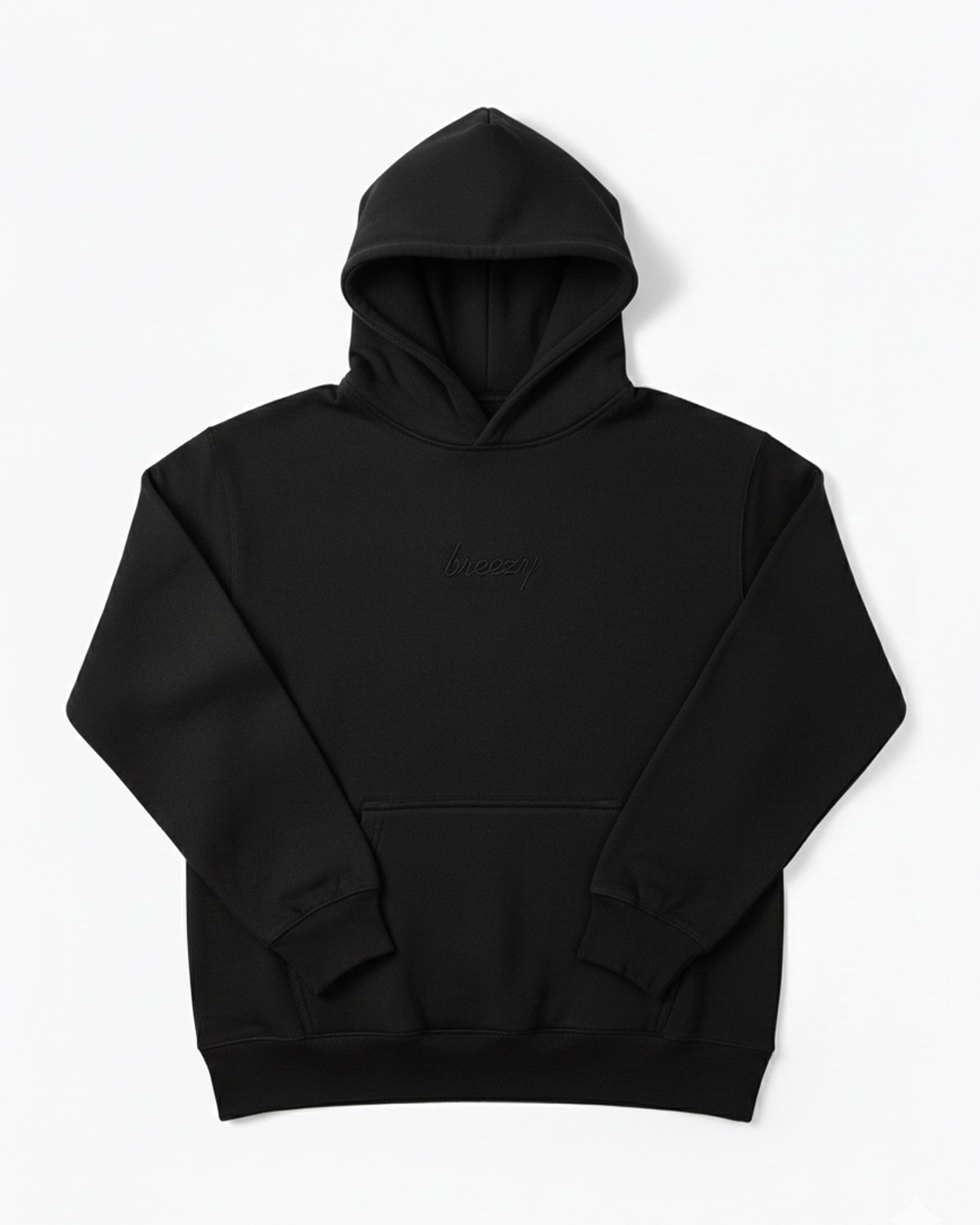 The Breezy Hoodie Sweatshirt Black - Breezy Golf