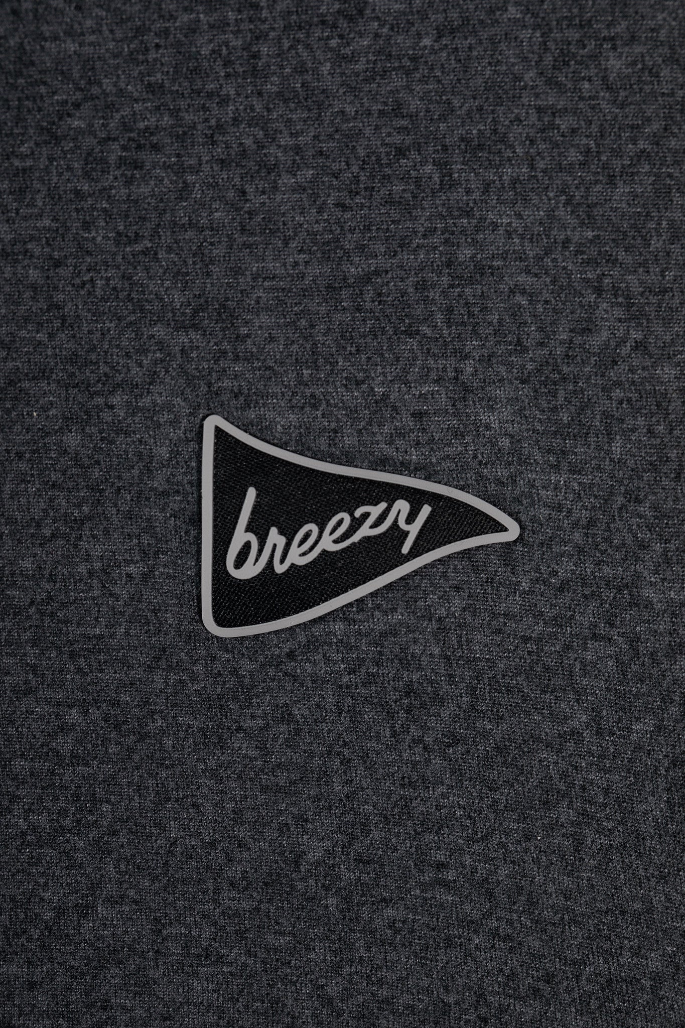 The Gimme Quarter - Zip Heather Black - Breezy Golf