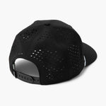 Have A Day Black Perforated Performance Hat - Breezy Golf