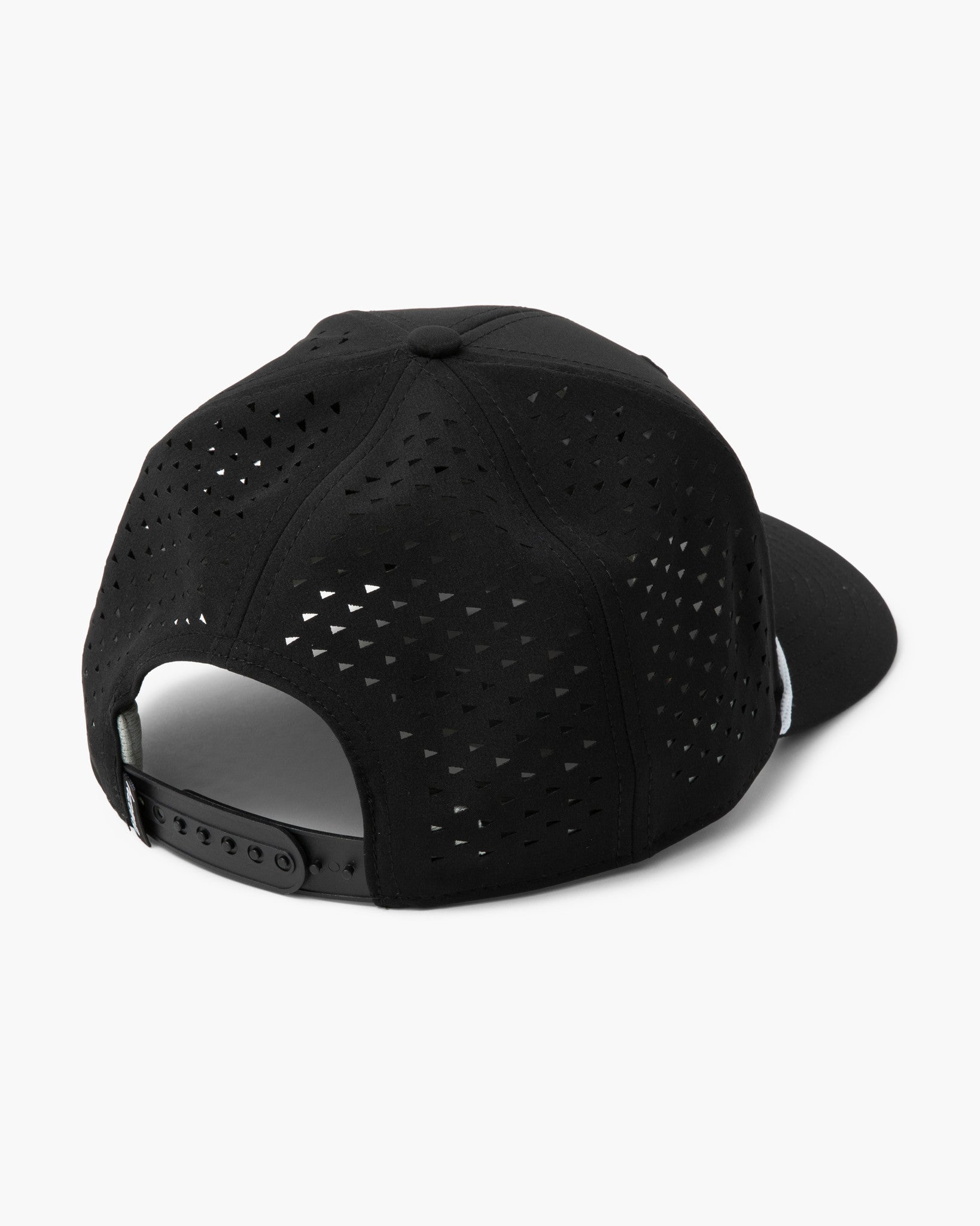 Have A Day Black Perforated Performance Hat - Breezy Golf