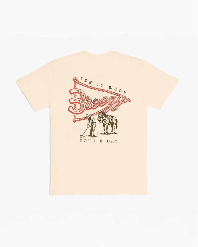 WM Phoenix Open x Breezy Tee It West Tee | Breezy Golf