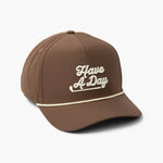 Have A Day Brown Rope Hat - Breezy Golf