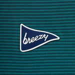 The Verdant Green Stripe Polo - Breezy Golf