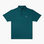The Verdant Green Stripe Polo - Breezy Golf