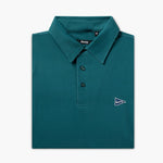 The Verdant Green Stripe Polo - Breezy Golf