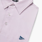 The Petal Stripe Polo - Breezy Golf