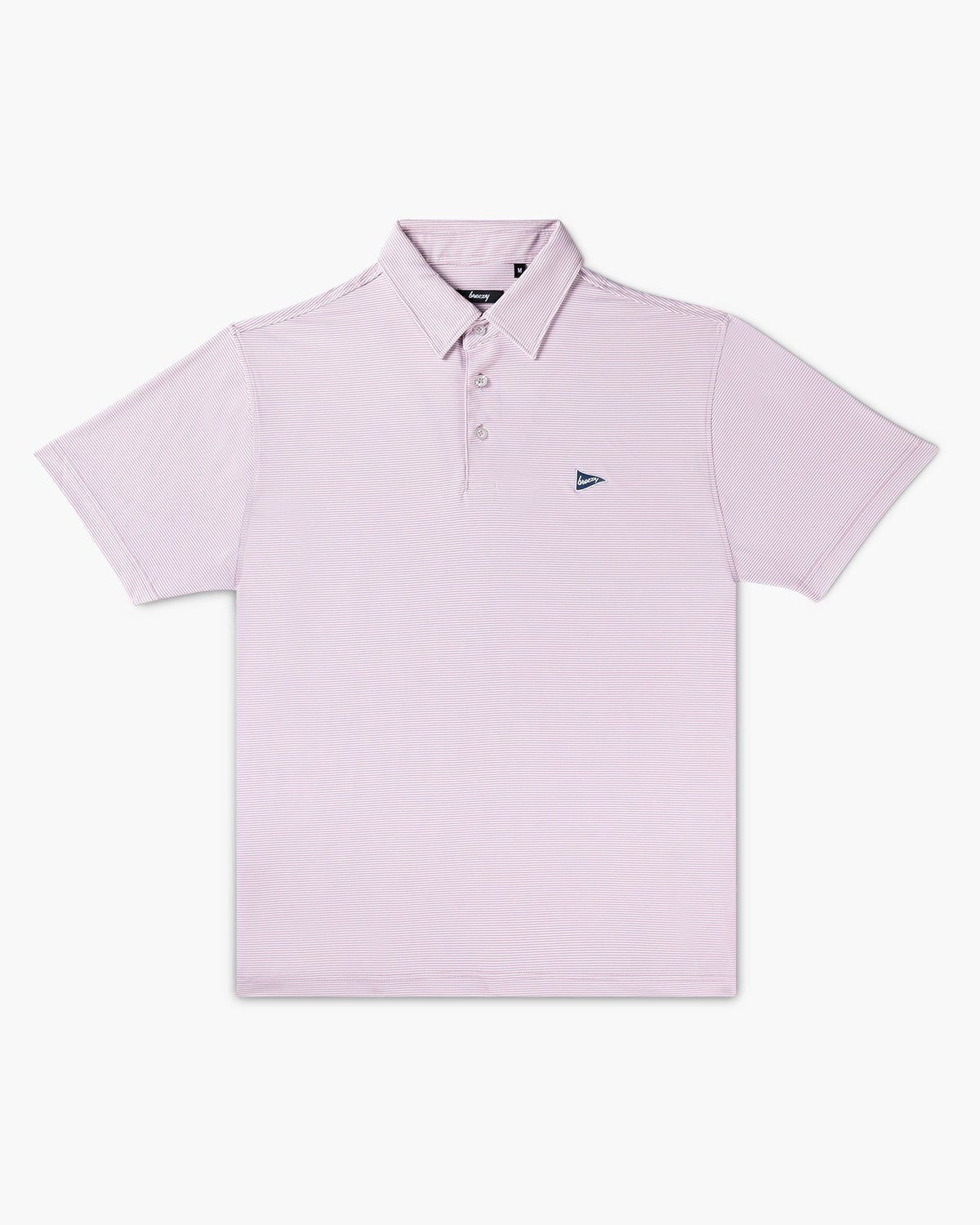 The Petal Stripe Polo - Breezy Golf