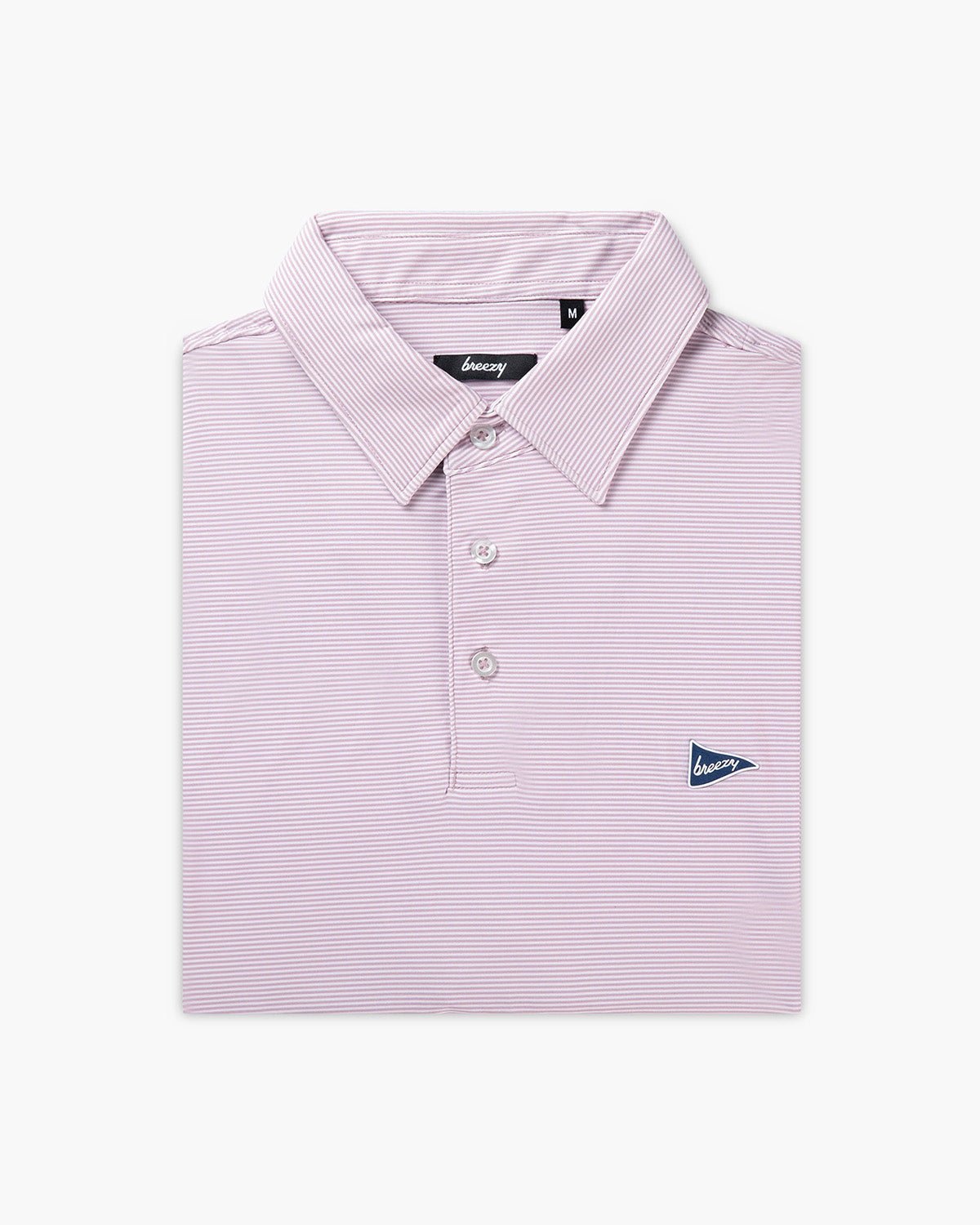 The Petal Stripe Polo - Breezy Golf