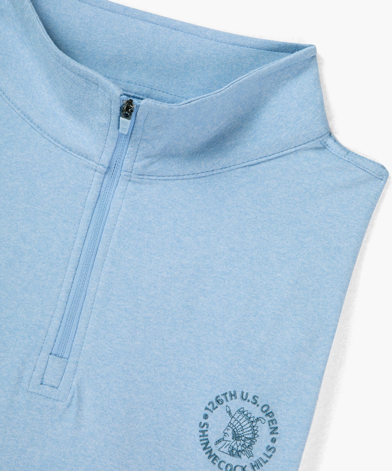 The U.S. Open Gimme Quarter - Zip Light Blue - Breezy Golf