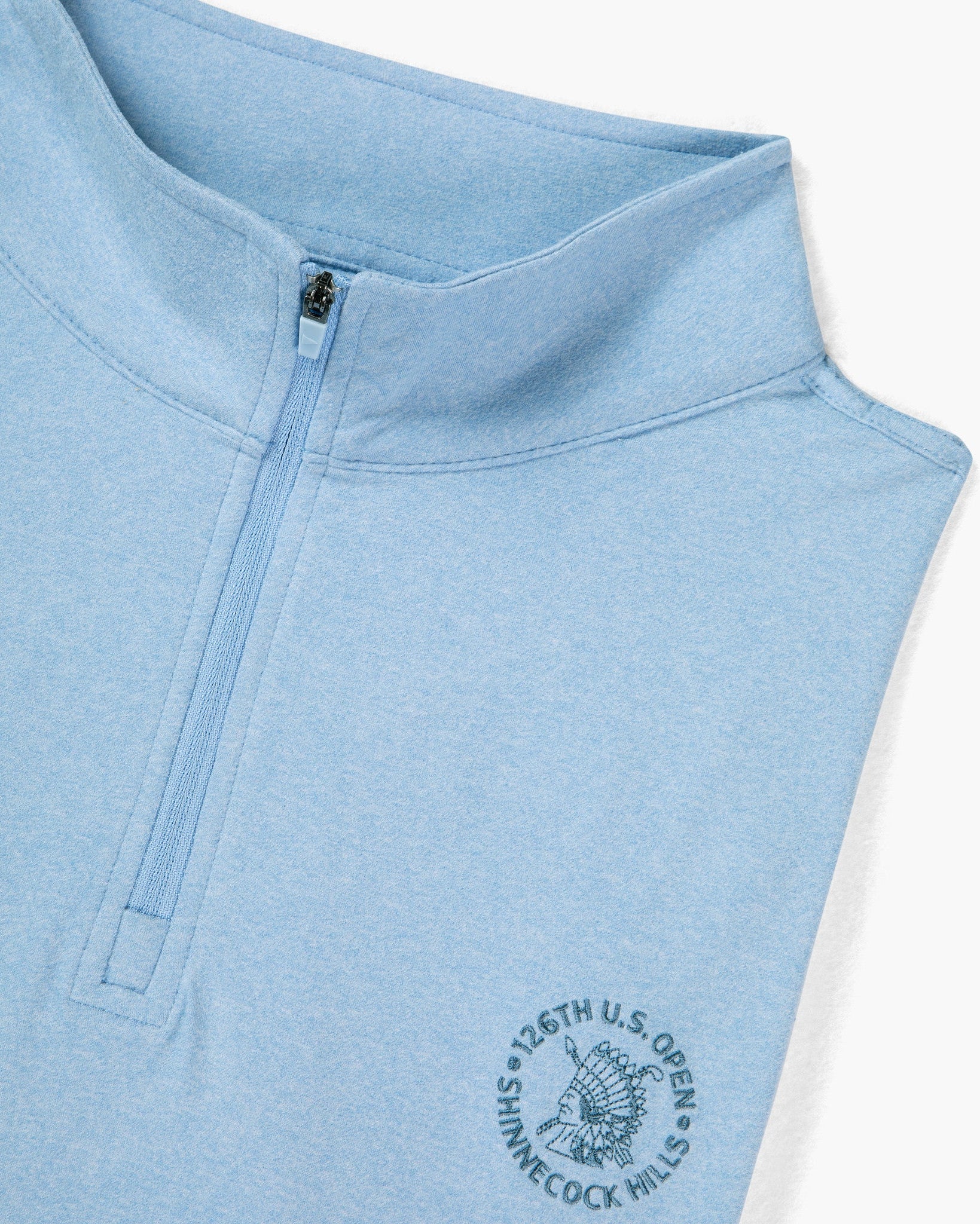 The U.S. Open Gimme Quarter - Zip Light Blue - Breezy Golf