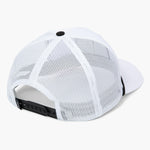 Classic Breezy Golf White and Black Meshback Patch Rope Hat - Breezy Golf