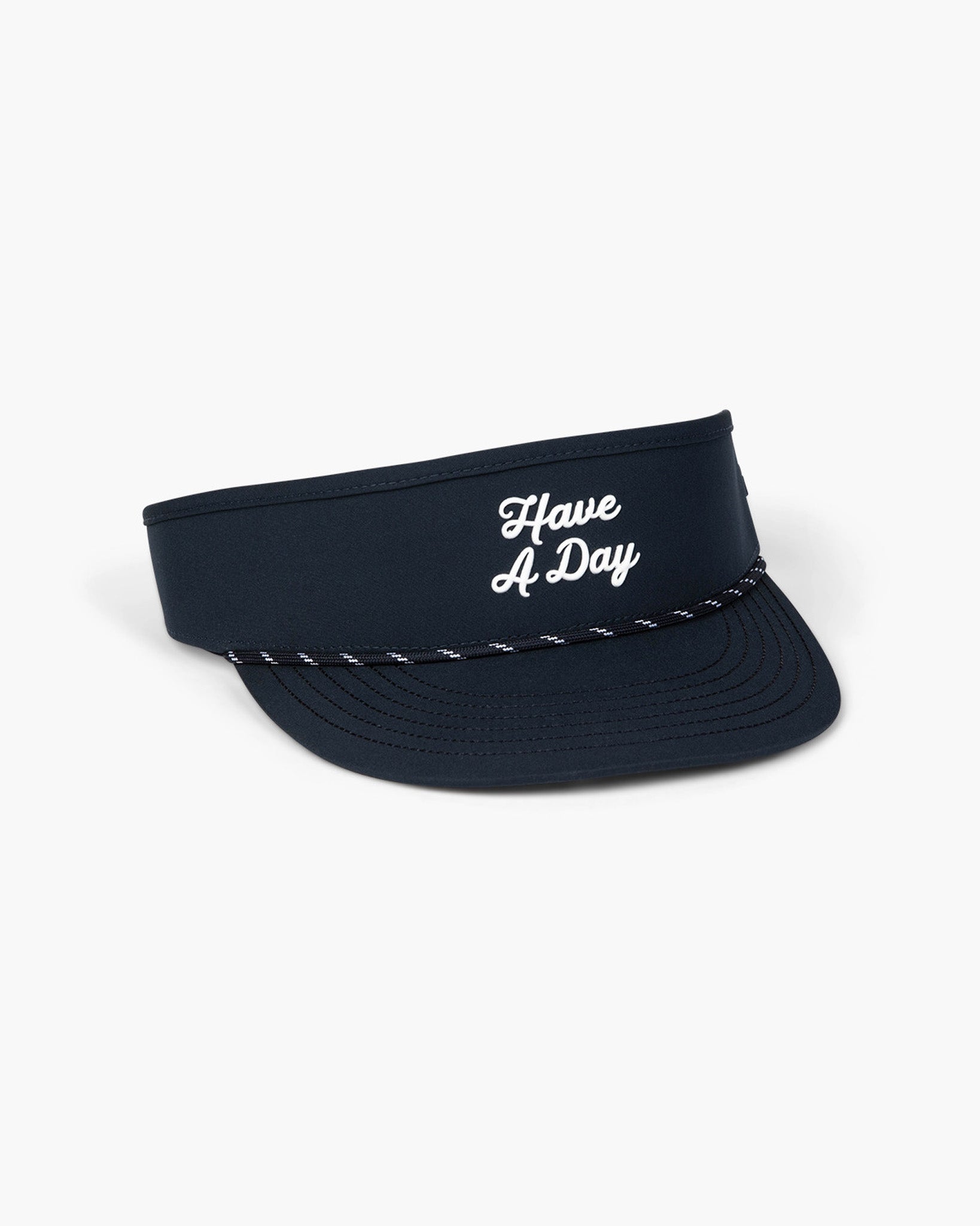 Have A Day Rope Visor Navy - Breezy Golf