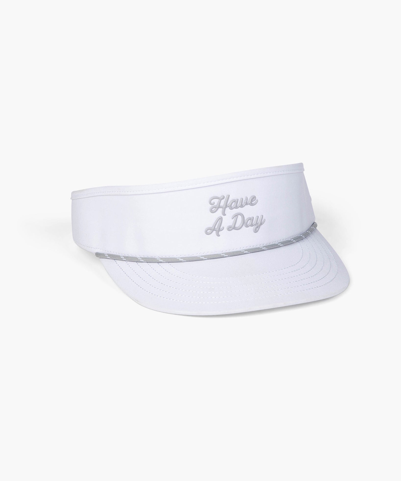 Have A Day Rope Visor White - Breezy Golf