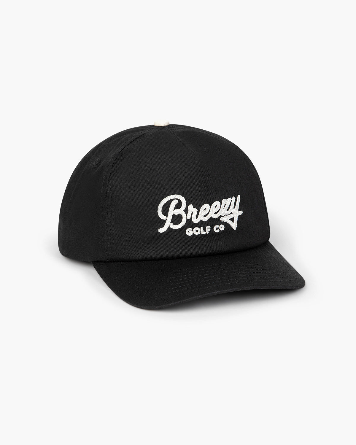 Breezy Workmans Unstructured Script Hat Black - Breezy Golf