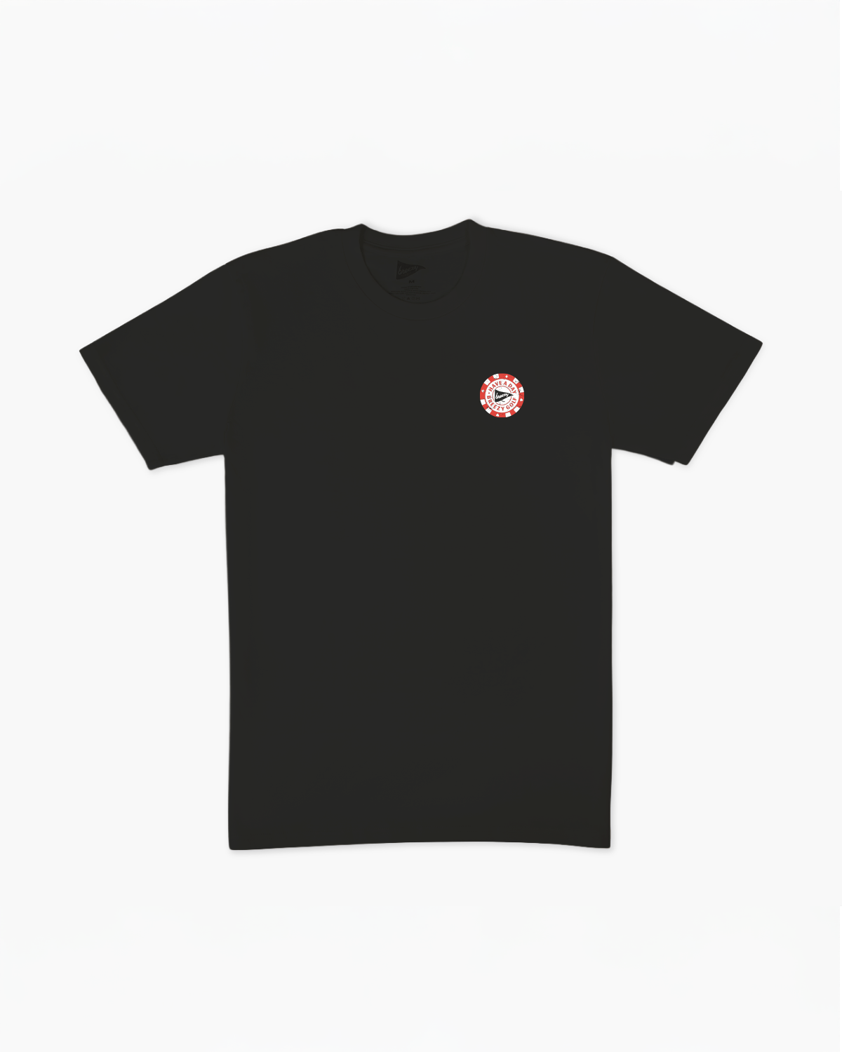 The Poker Hero Tee Black | Breezy Golf | Performance Golf Apparel