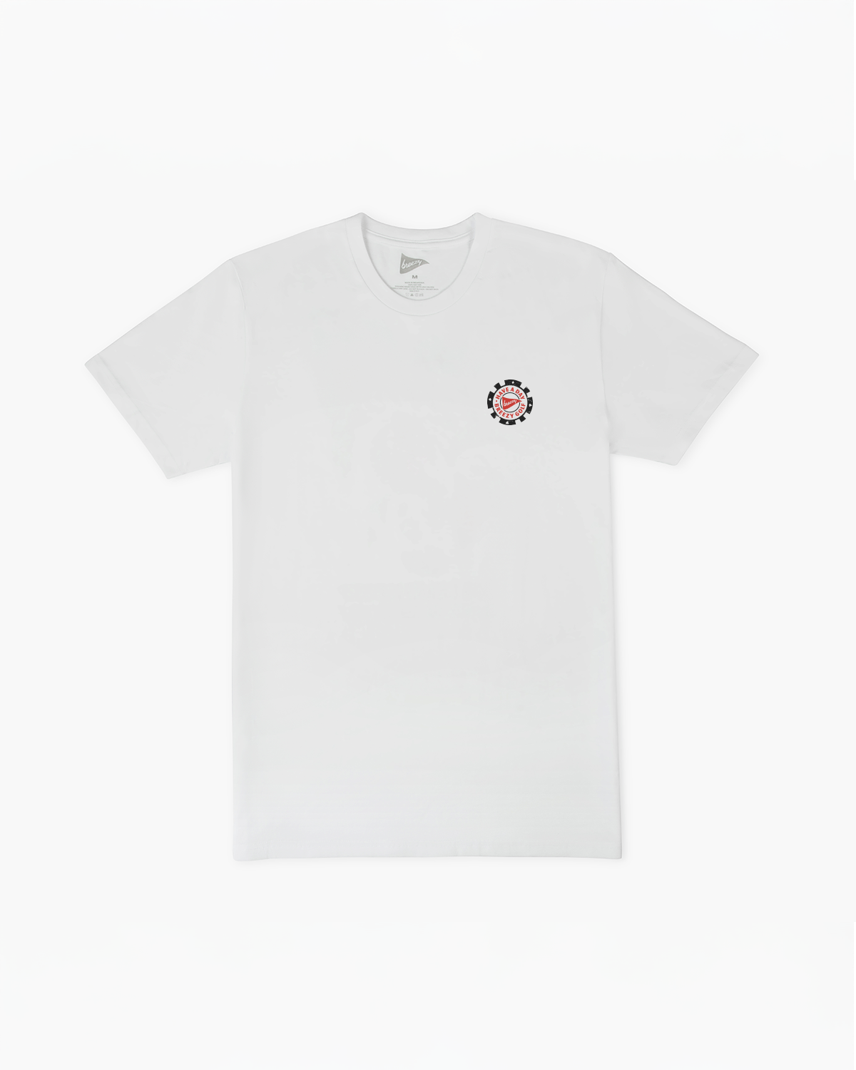 The Poker Hero Tee White - Breezy Golf
