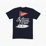 Have A Day On the Green T Shirt Navy - Breezy Golf
