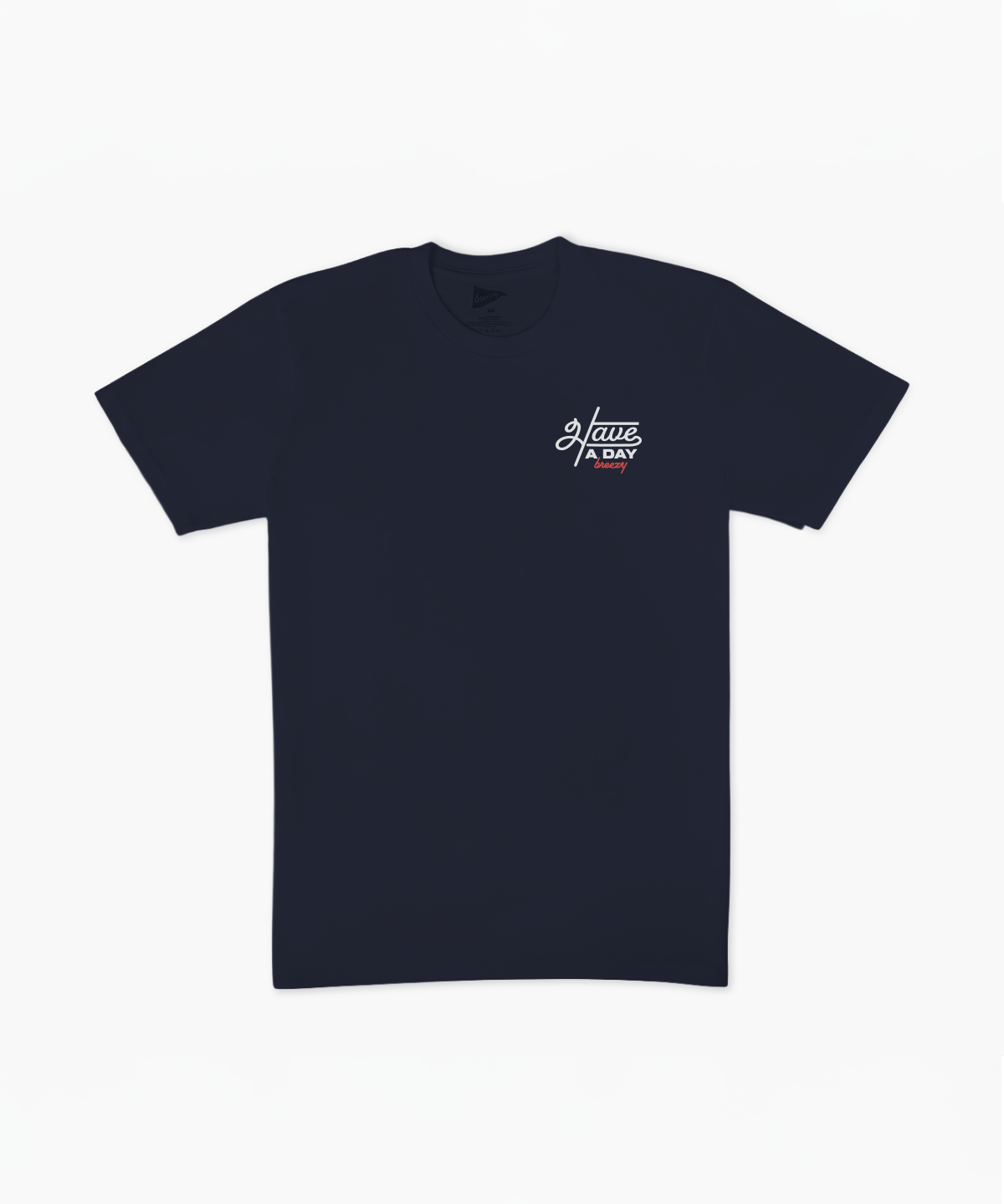 Have A Day On the Green T Shirt Navy - Breezy Golf
