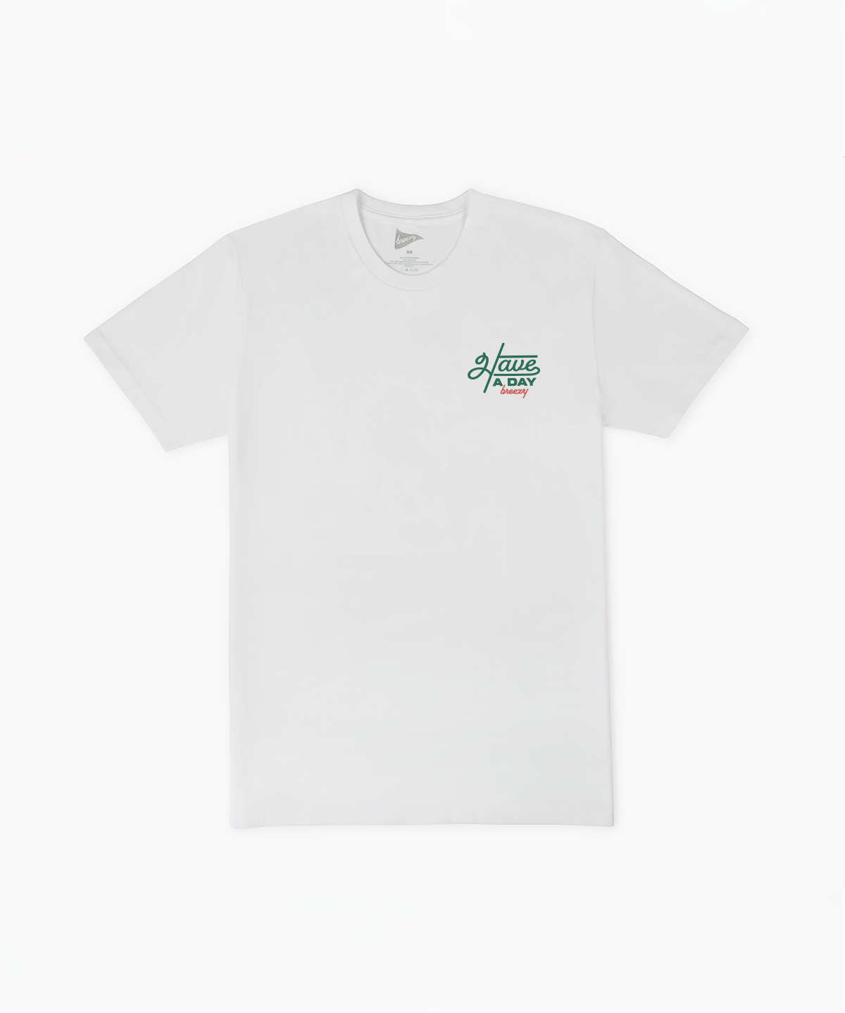 Have A Day On the Green T Shirt White - Breezy Golf