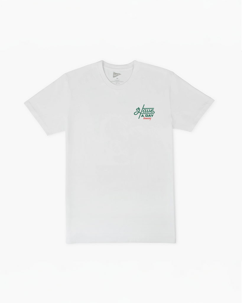 Have A Day On the Green T Shirt White | Breezy Golf