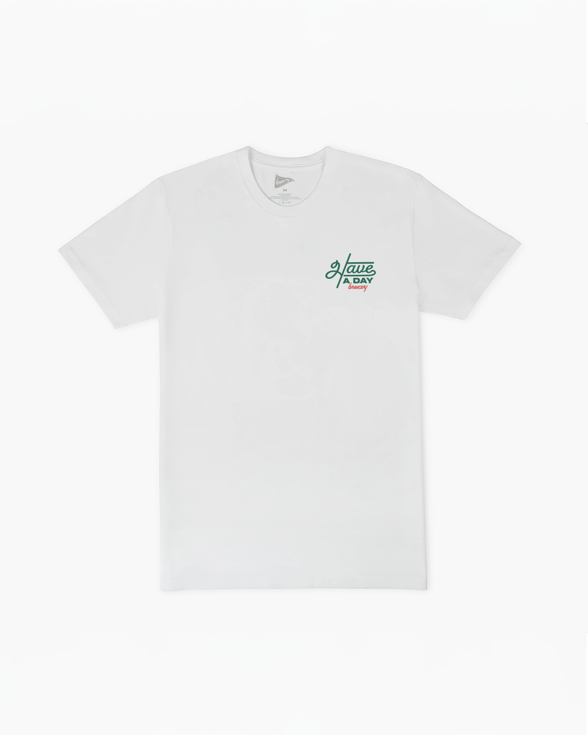 Have A Day On the Green T Shirt White - Breezy Golf