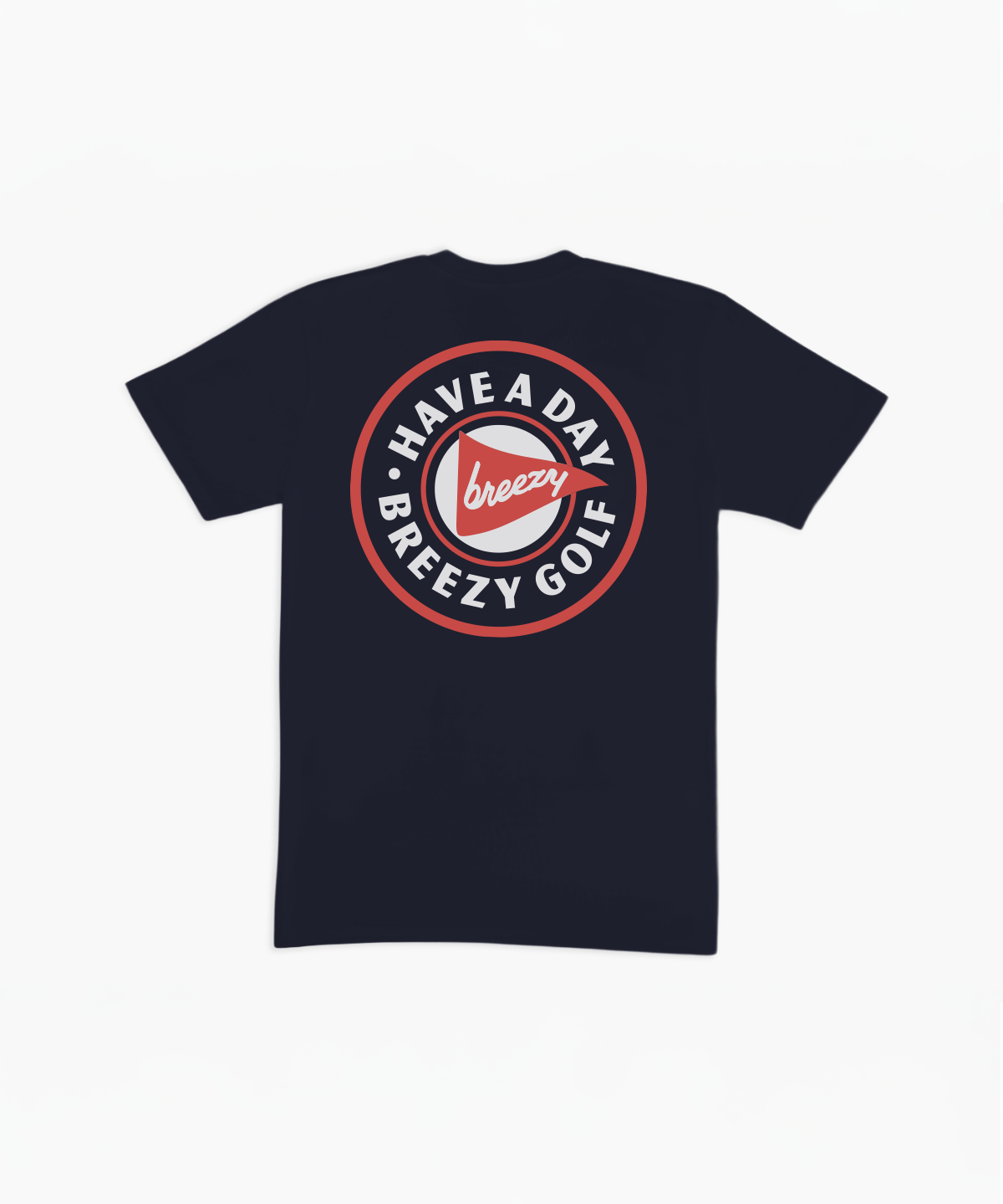 The Hero T Shirt Navy - Breezy Golf