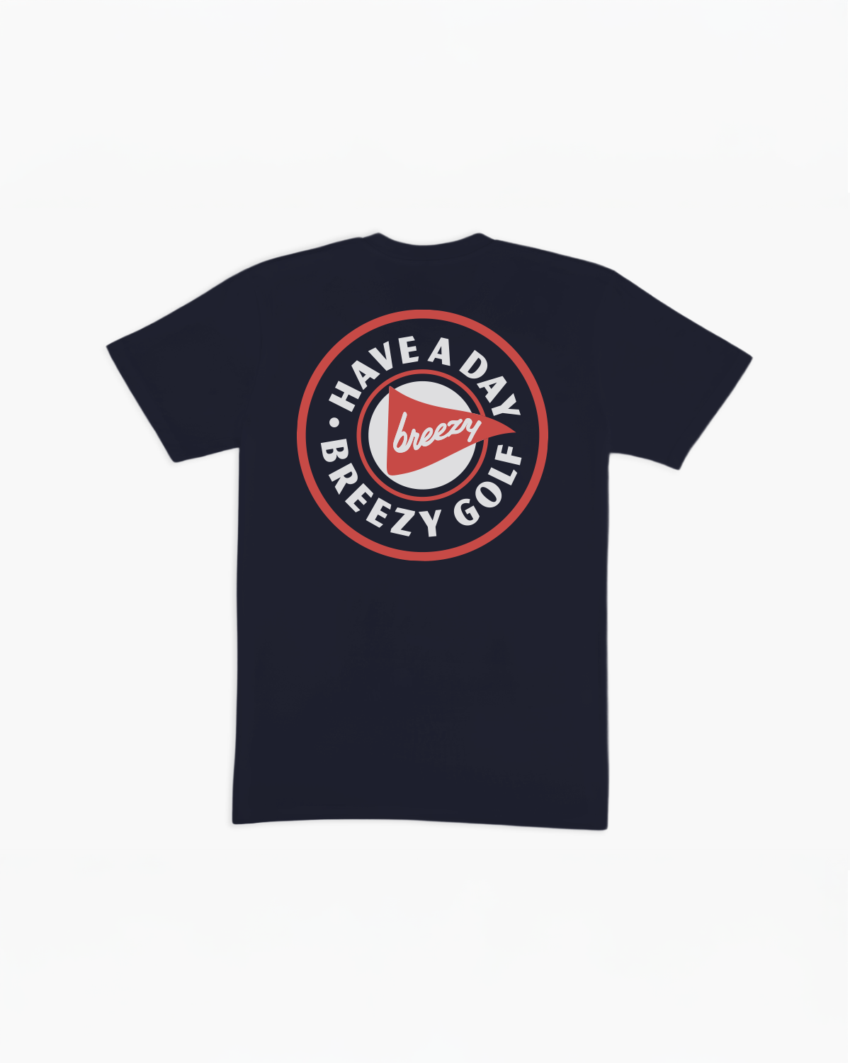 The Hero T Shirt Navy - Breezy Golf