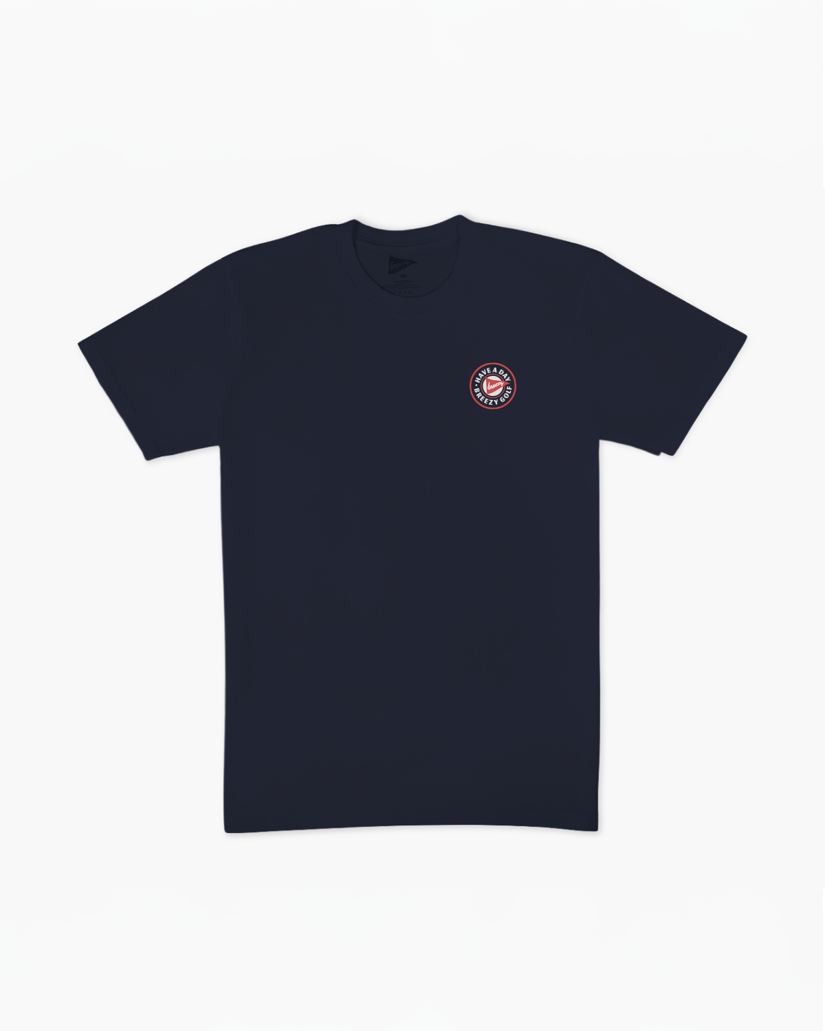 The Hero T Shirt  Navy | Breezy Golf | Performance Golf Apparel