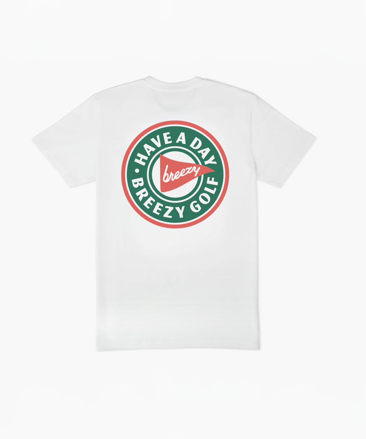 The Hero T Shirt White - Breezy Golf