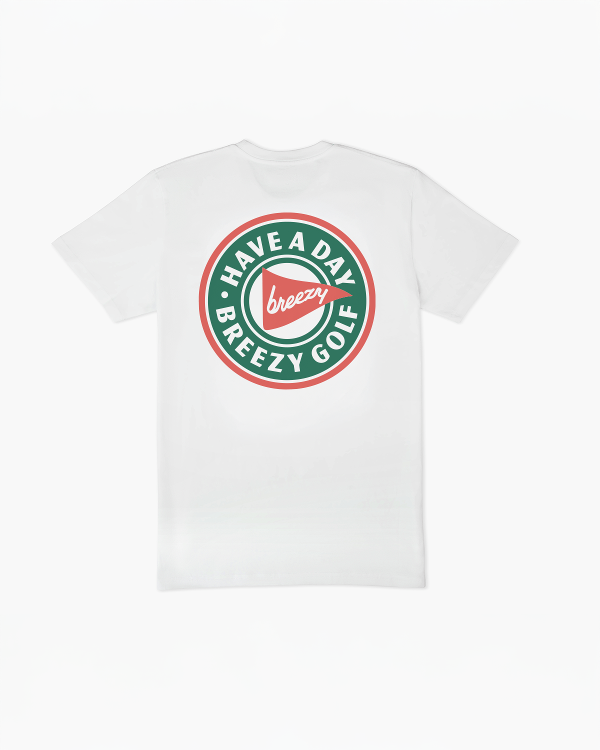 The Hero T Shirt White - Breezy Golf