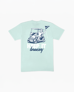 Keep It Breezy T Shirt Mint | Breezy Golf