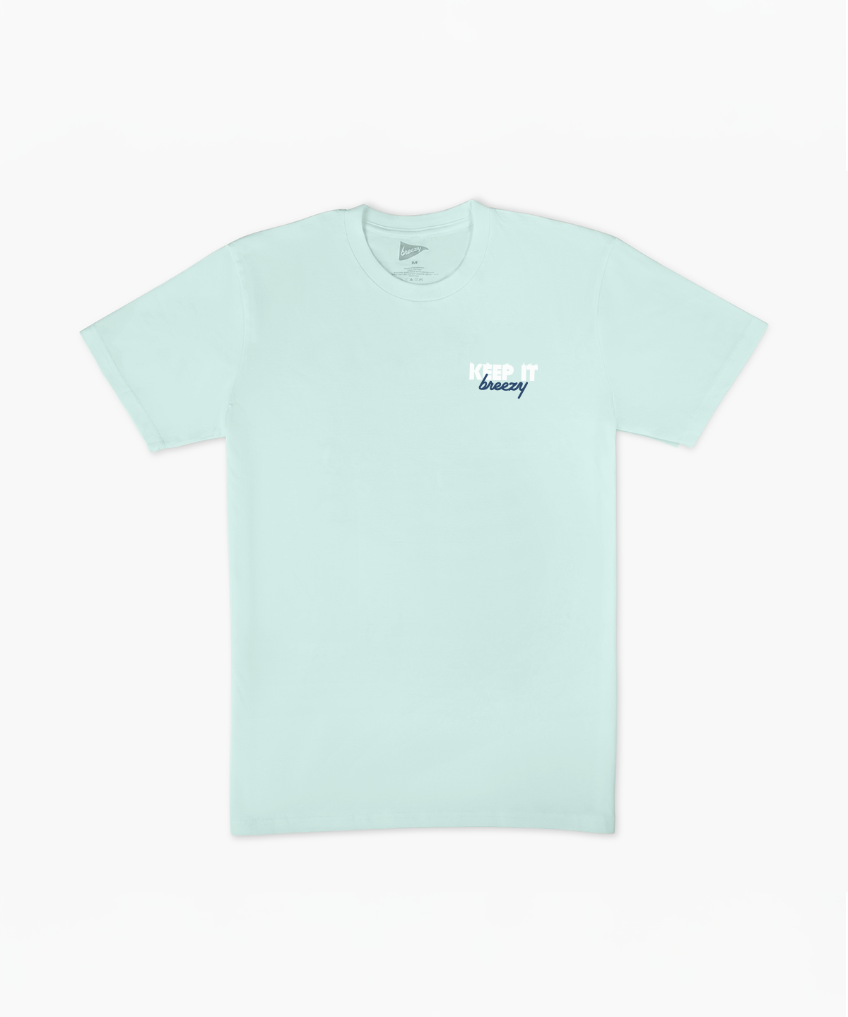 Keep It Breezy T Shirt Mint - Breezy Golf