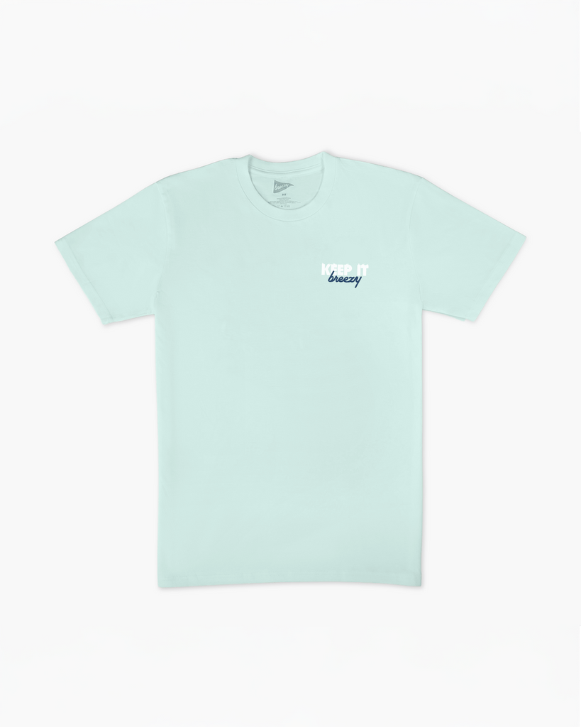 Keep It Breezy T Shirt Mint | Breezy Golf