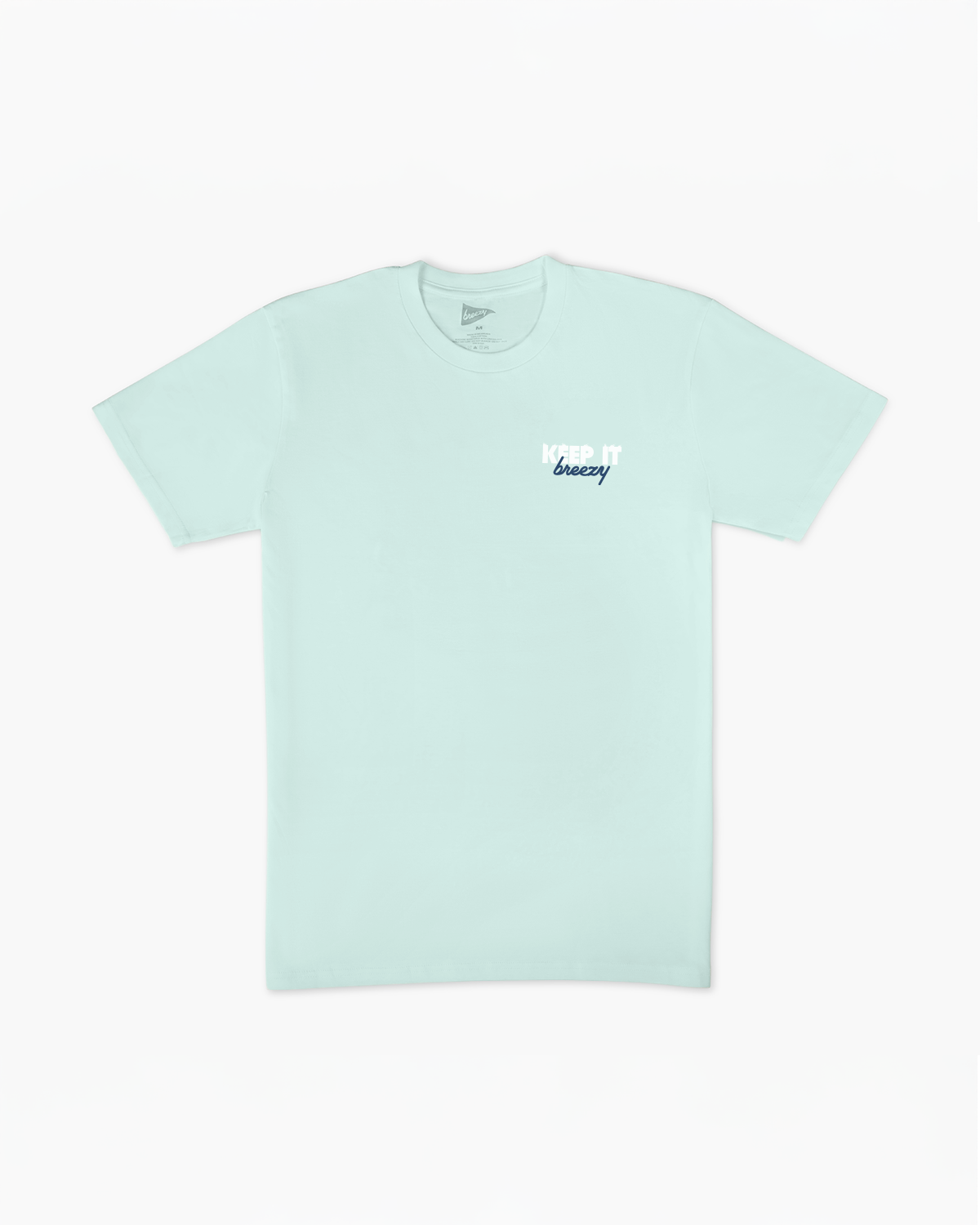 Keep It Breezy T Shirt Mint - Breezy Golf