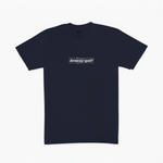 The Alright Folks Topo Tee Navy - Breezy Golf