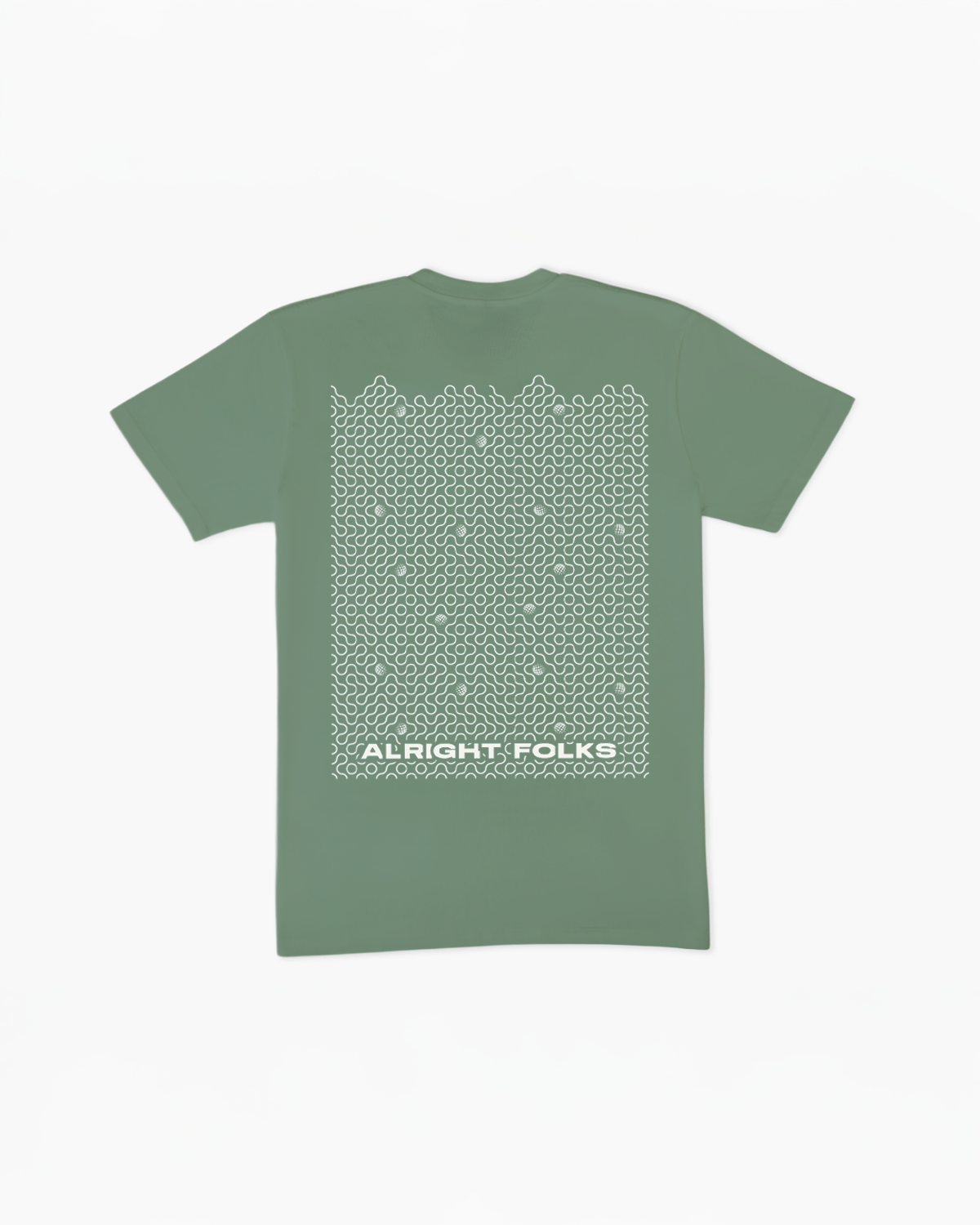 The Alright Folks Topo Tee Sage - Breezy Golf
